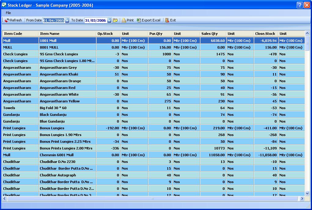 Inwardoutwardsoftwareinexcel